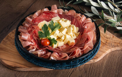 Narezek s kraškim pršutom