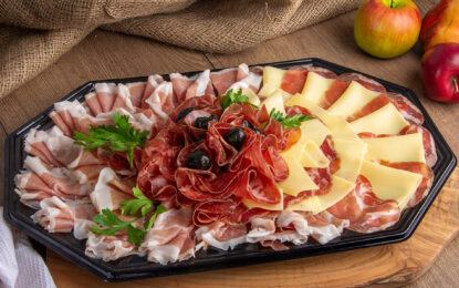 Narezek s kraškim pršutom